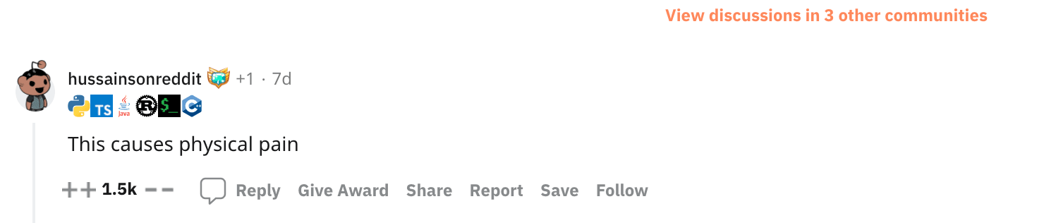 reddit comment