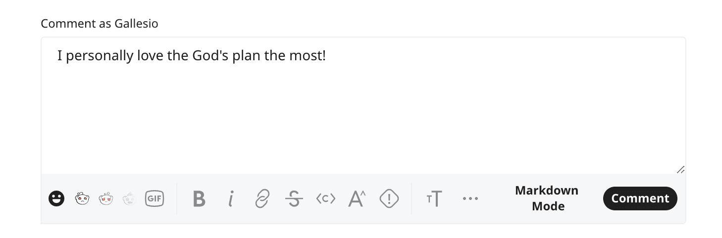 reddit comment