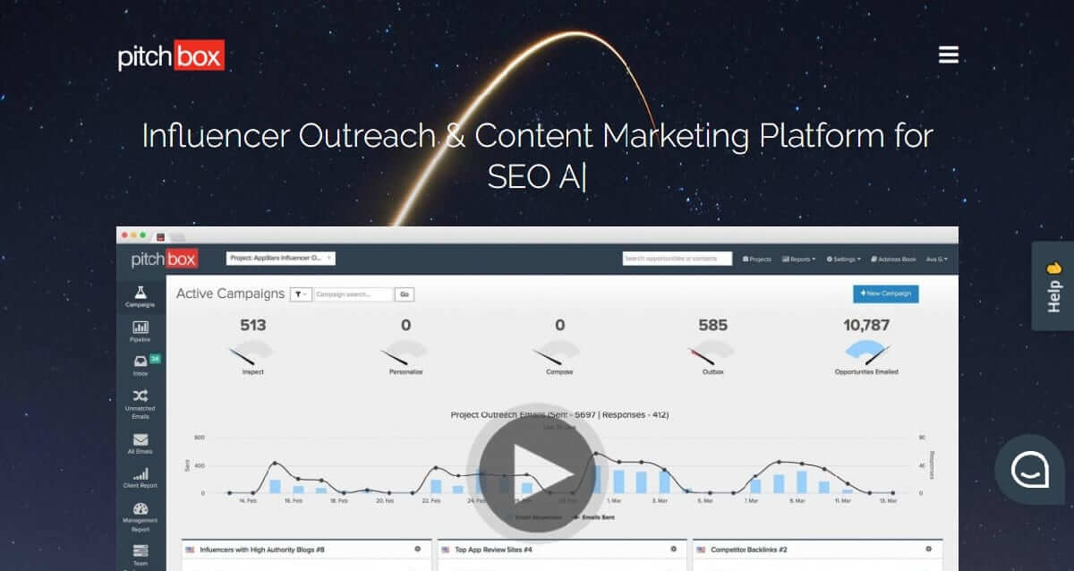 pitchbox rank tracking tool for seo