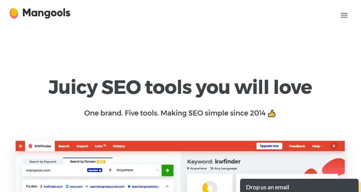 mangools rank tracking tool for seo