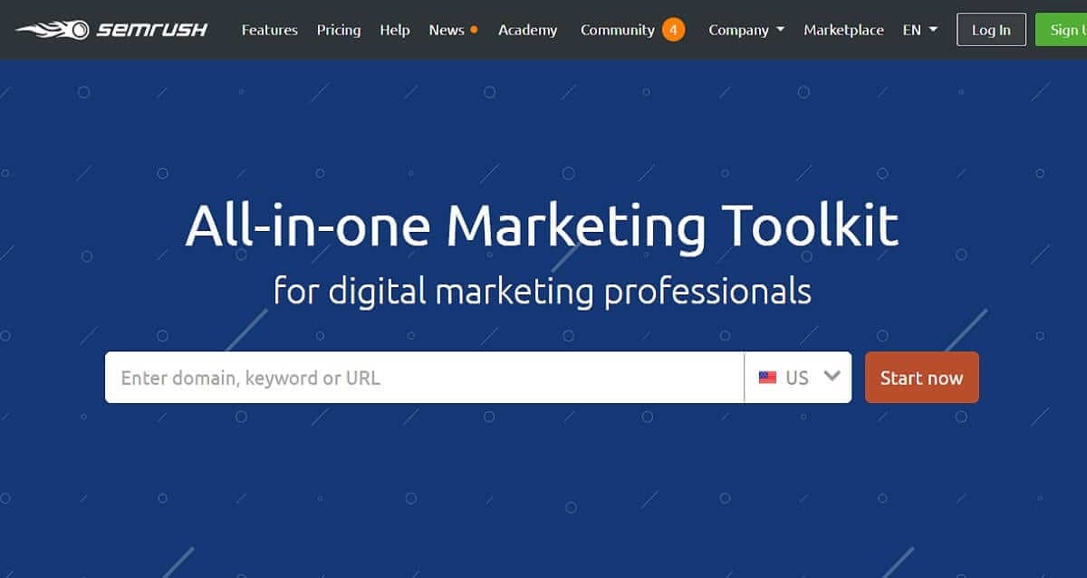 semrush rank tracking tool for seo