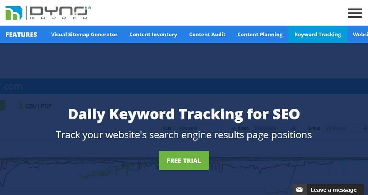 dynomapper rank tracking tool for seo