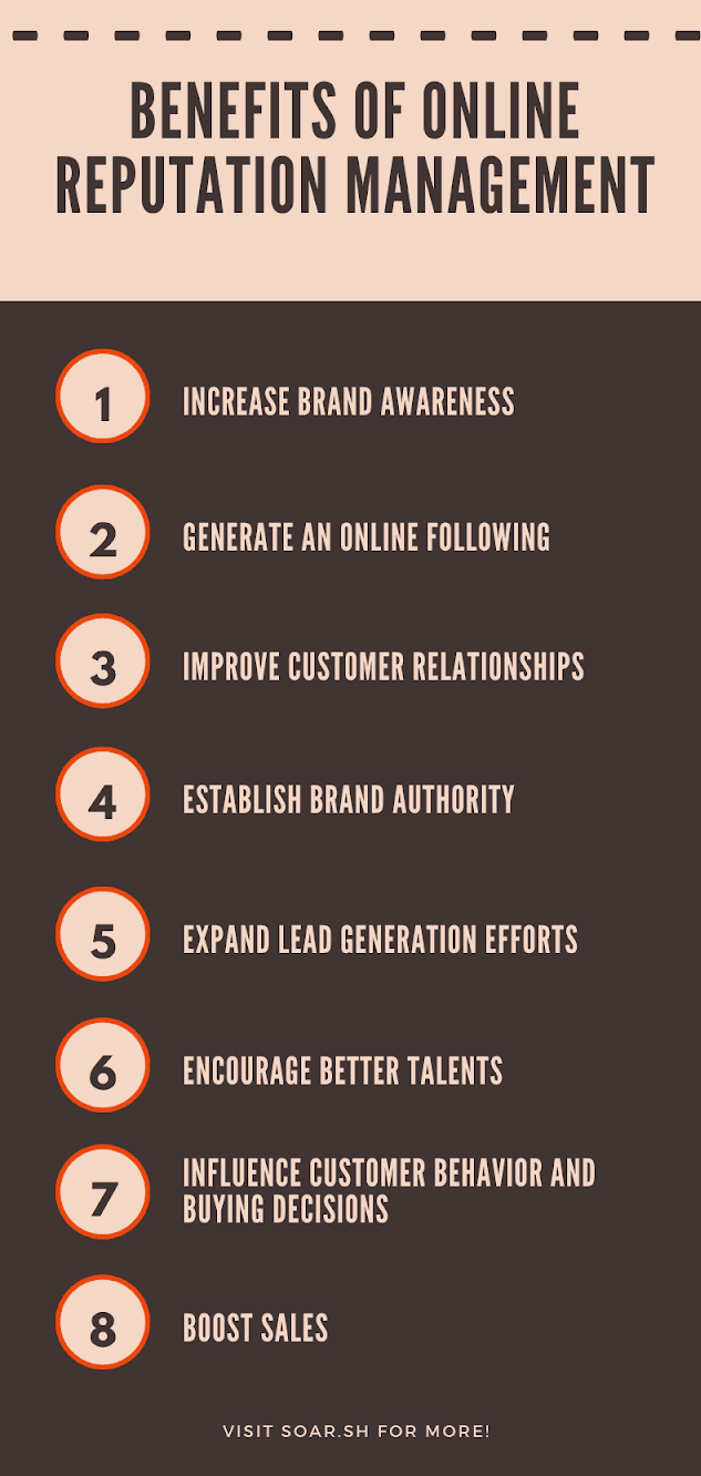 benefits of online reputation management