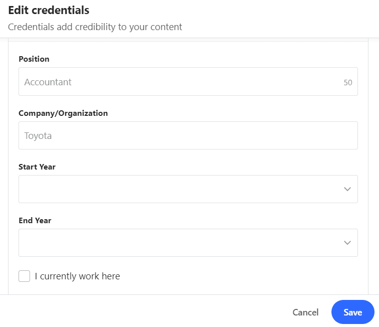 employment credentials on quora