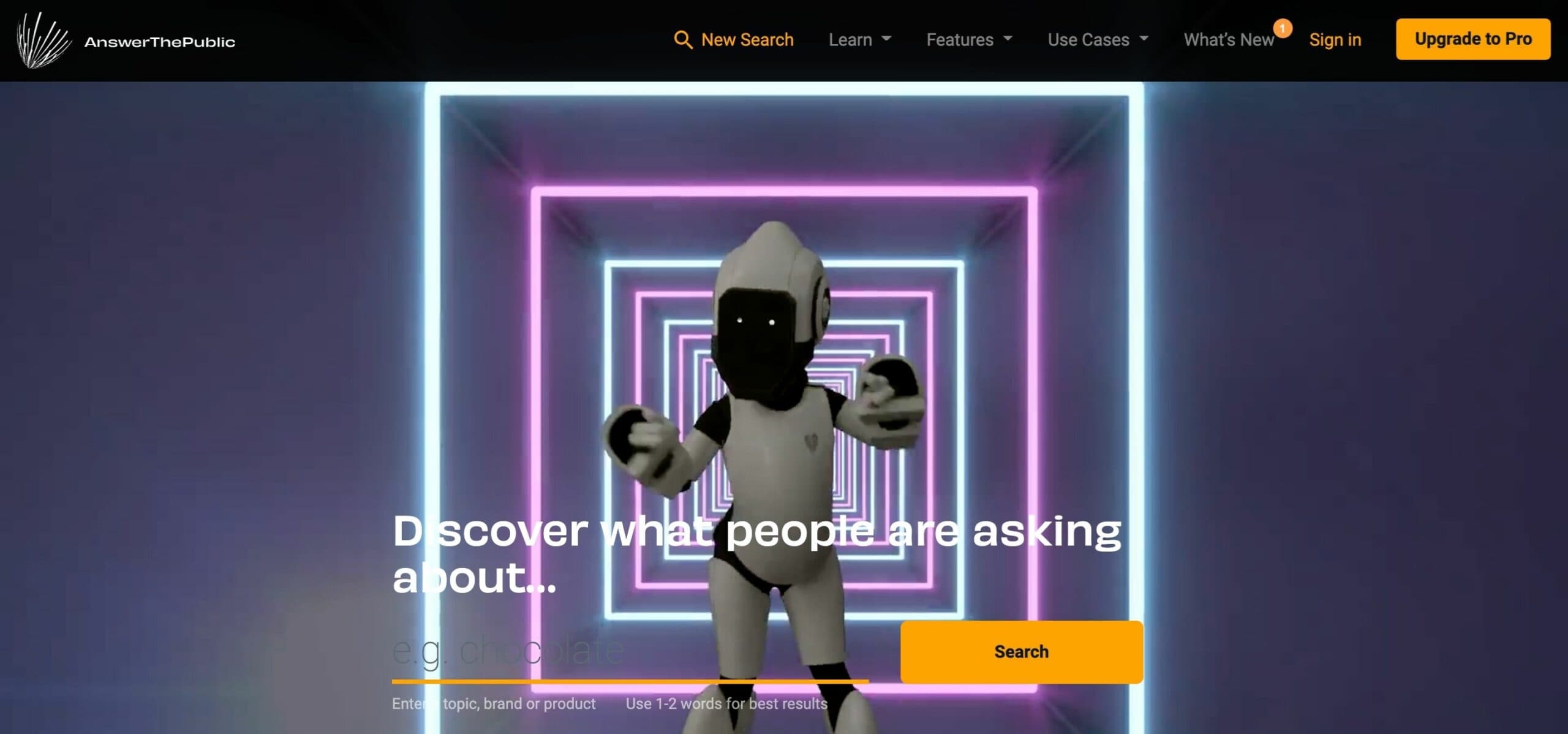 answer the public content marketing tool