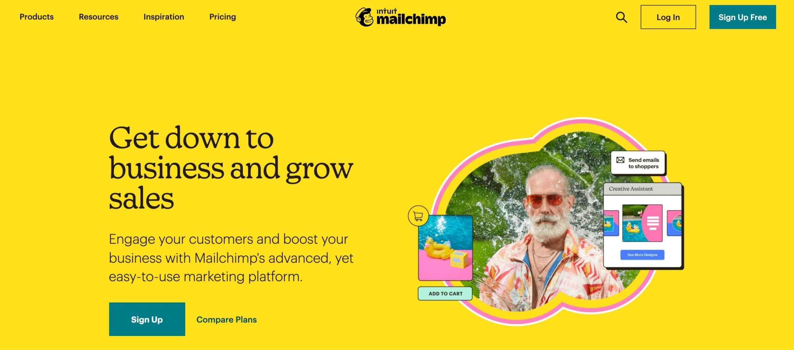 mailchimp content marketing tool