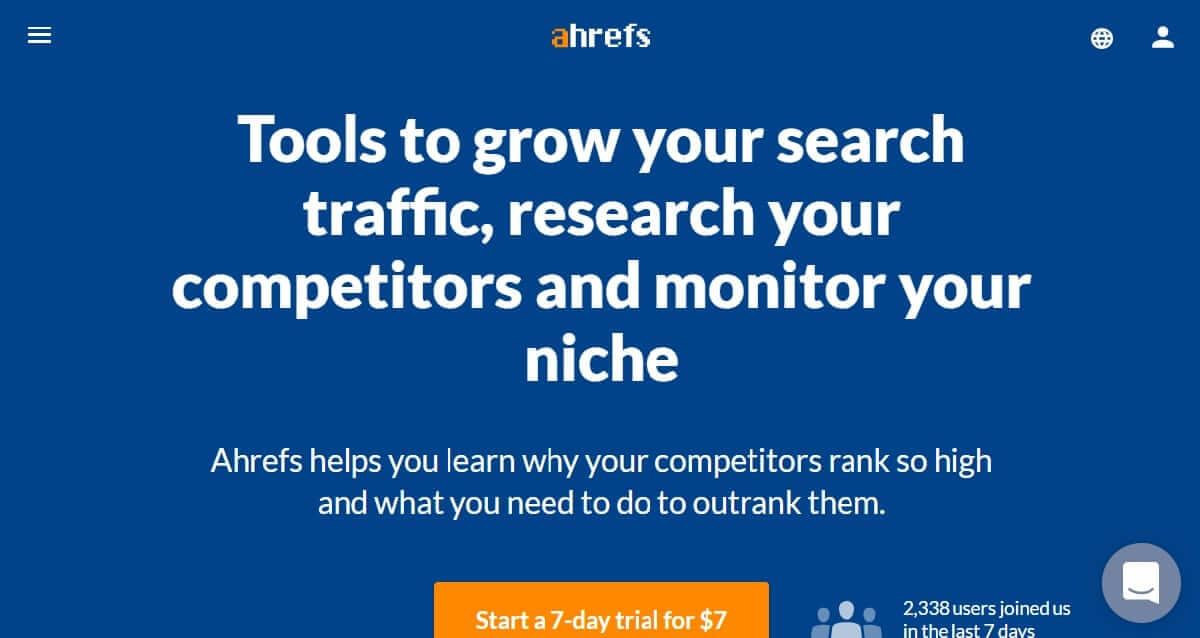 ahrefs rank tracking tool for seo