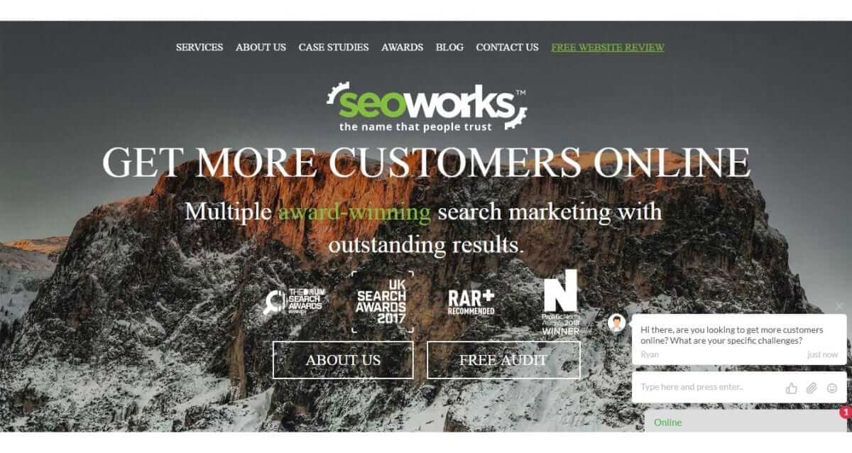the seo works affordable seo service