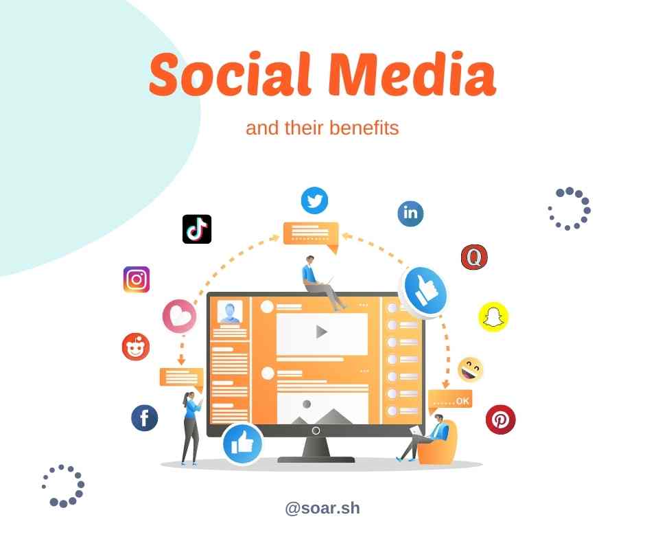 social media and their benefits