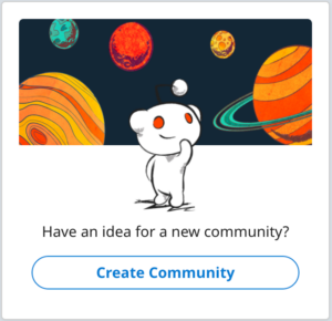 create a new community 