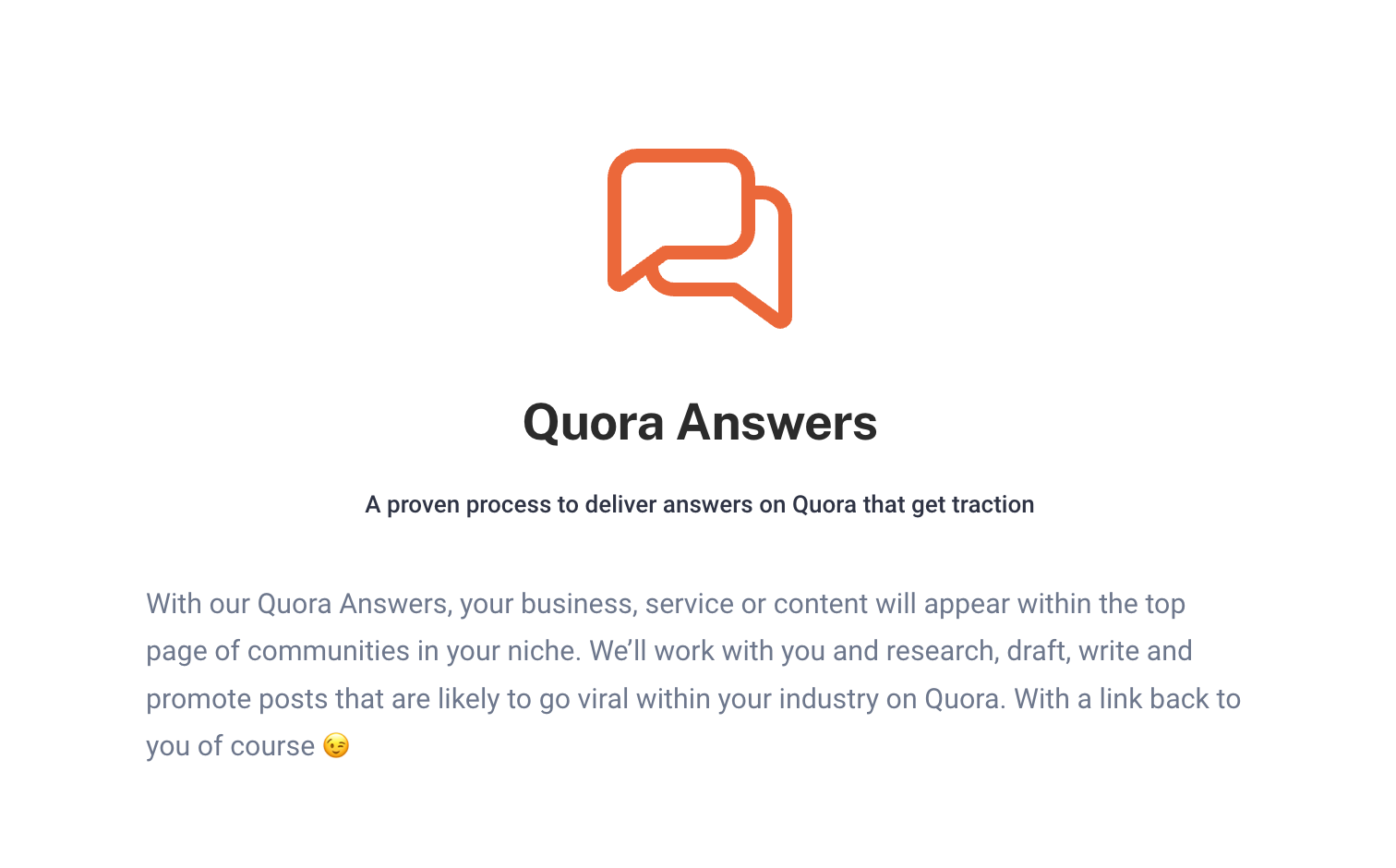 quora answers
